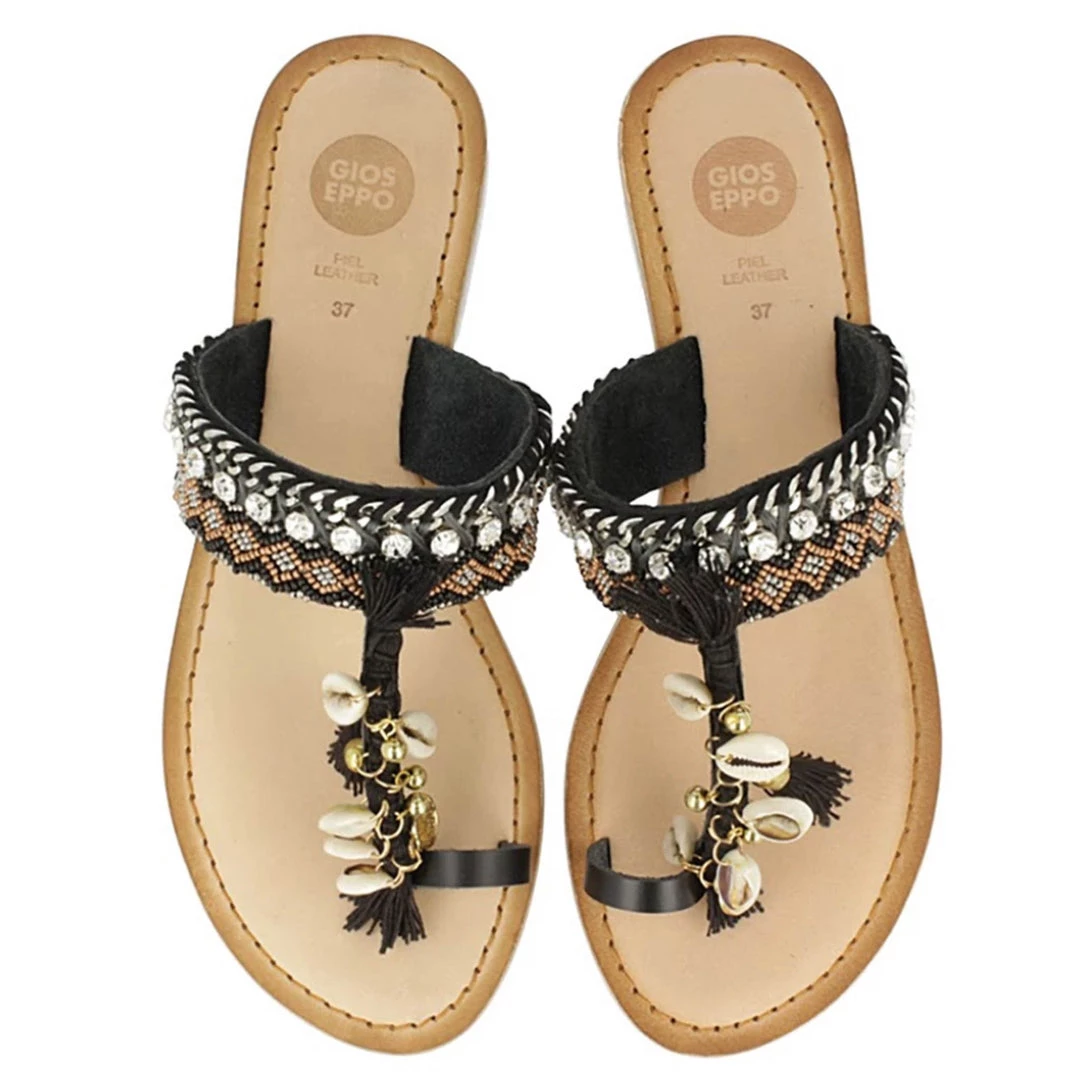 Gioseppo Shoes AVENTINA Sandal Black | 40495-02 2 Gioseppo Shoes AVENTINA Sandal Black | 40495-02