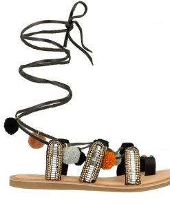 Gioseppo NAYELI Black Sandals - 40660-02