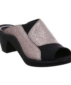 Romika Mokassetta 244 - Metallic Platinum Slip-on Shoe Shoes