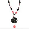 Elfy Black Jade And Agate Necklace Jewellery