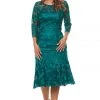 Jesse Harper Jade Flute Hem Dress