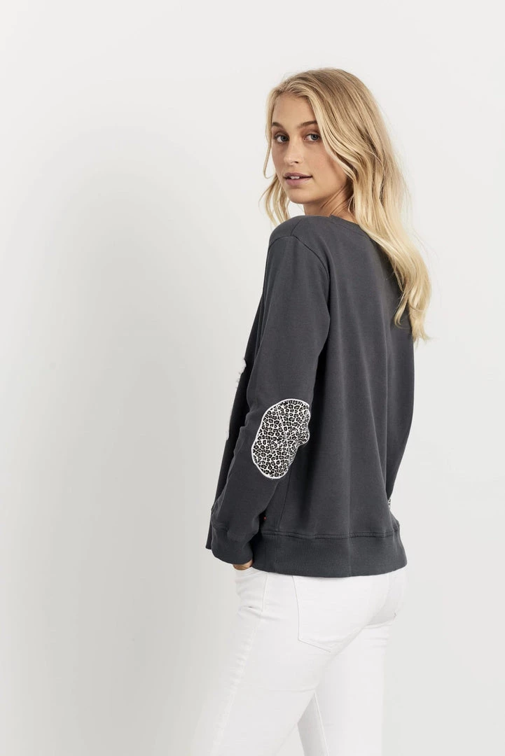 Est 1971 Leopard Star Cotton Windy | Coal | EST3 2 Est 1971 Leopard Star Cotton Windy | Coal | EST3