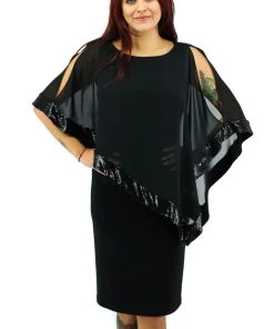 Joseph Ribkoff Events Black Sequin Dress