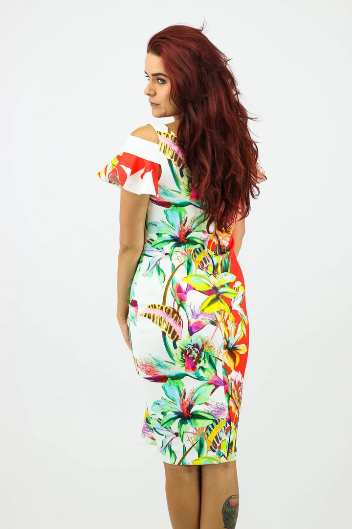 Frank Lyman Events Hibiscus Nights Dress 3 Frank Lyman Events Hibiscus Nights Dress