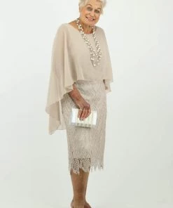 LS Collection Crystal Rivers - Nude Lace