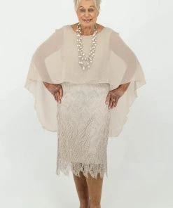 LS Collection Crystal Rivers - Nude Lace