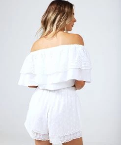 Talisman Clothing Baba Shorts | White | T25