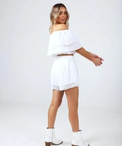 Talisman Clothing Baba Shorts | White | T25