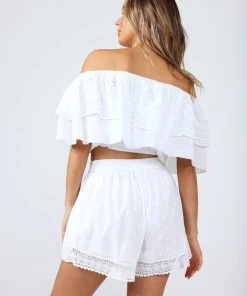 Talisman Clothing Baba Shorts | White | T25