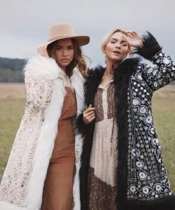 Talisman Coachella Coat | White | T44 Clothing