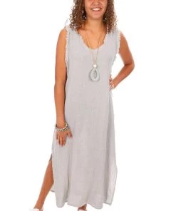 The Italian Cartel Issy Dress | Soft Grey | IC17