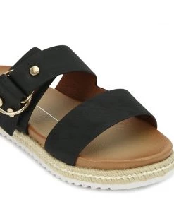 Los Cabos Titan Slide | Black | LC5 Shoes