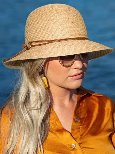 Tina M Copenhagen Resort Wear Cloche Raffia Braid 1 Tina M Copenhagen Resort Wear Cloche Raffia Braid