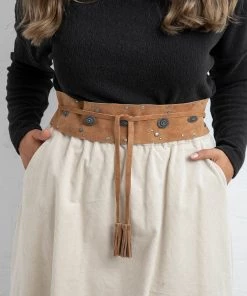 Brave & True True Grit Belt | Tan Suede | BT39 Accessories