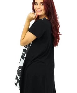 Valia Linen Sea Tunic - Black