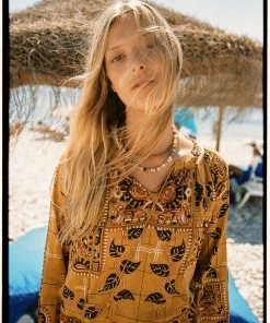 Maison Hotel Vivienne Blouse | Marigold | MH1 Clothing