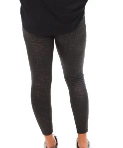 Whispers Pants Long Scratch Print Leggings | Gold | W1