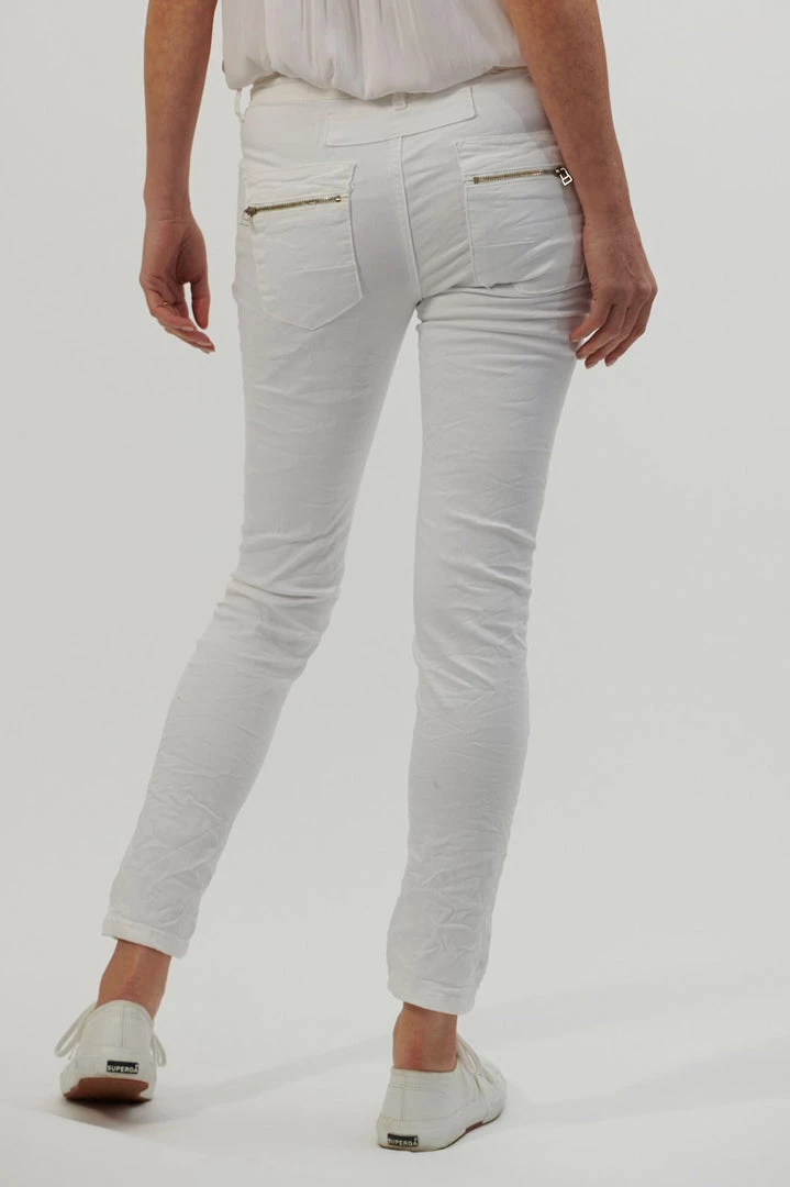 Italian Star Classic Button Jeans | White | IS10 Clothing 3 Italian Star Classic Button Jeans | White | IS10 Clothing