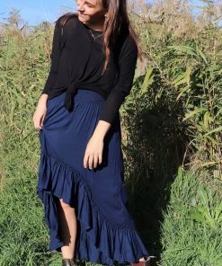 Bijou Resort Wear Wild & Free Skirt | Navy | B1s 9 Bijou Resort Wear Wild & Free Skirt | Navy | B1s