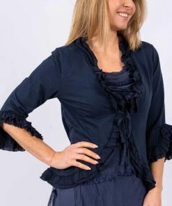 The Italian Closet Rala Jacket | Navy | Tic5