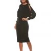 Zaliea Events Lillian Long Sleeve Dress -Z9