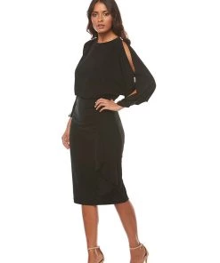 Zaliea Events Lillian Long Sleeve Dress -Z9