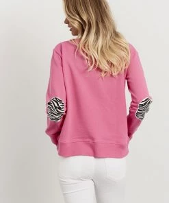 EST 1971 Zebra Cross Cotton Windy | Hot Pink | EST1