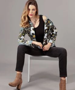 Dolcezza Floral Art Jacket | D25