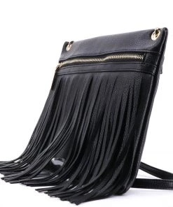 Handbags Adorne Black Handbag