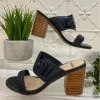 Mollini Ailay Navy Leather Heel | MOL1