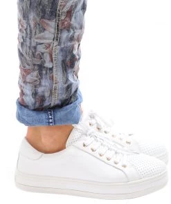 Alfie & Evie Paradise Sneaker | White | AE2 Shoes
