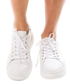 Alfie & Evie Paradise Sneaker | White | AE2 Shoes