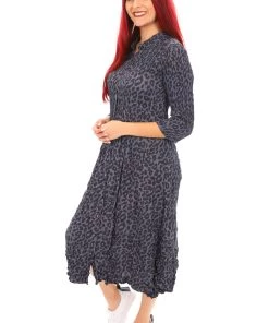 Alquema Leopard Coat Dress