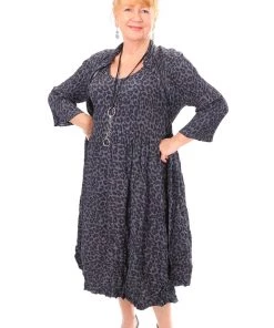 Alquema Leopard Coat Dress