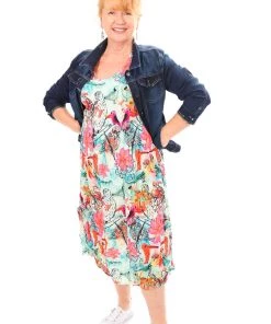 Alquema Pink Paradise Dress Clothing