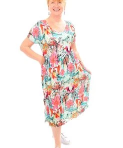 Alquema Pink Paradise Dress Clothing