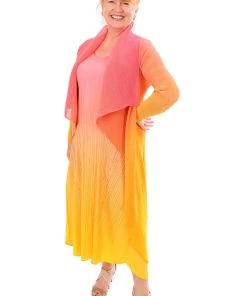 Clothing Alquema Wedding Queen | Hot Pink To Yellow | AQ1