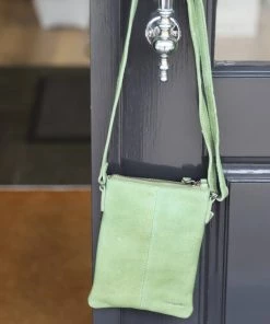 Modapelle Soft Leather Crossbody Organiser | Apple