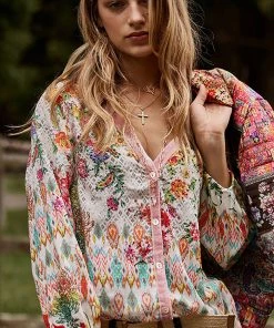 Rubyyaya Begonia Shirt | Multi | RY28 Clothing