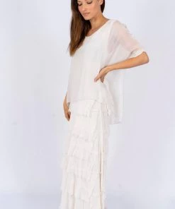 The Italian Closet Rowena Dress | Beige | Tic2