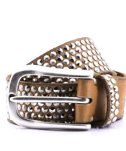B Belt Full Grain Leather Belt | Caramel | BB4 Accessories