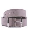 Vanzetti Belts Full-grain Leather Belt - Mouse Grey