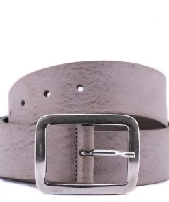 Vanzetti Belts Full-grain Leather Belt - Mouse Grey