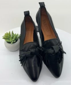 Bueno Bestie Bow Point Loafer | Black | BN14 Shoes