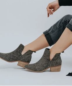 Human Jungle Ankle Boots | Black Leopard | HS19 Shoes