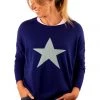 Urban Luxury Star Sweater | Blue | UL3 Clothing