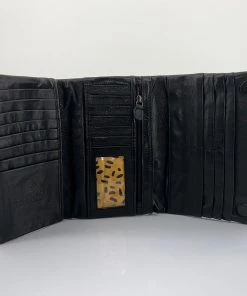 Human Bosh Wallet | Black | HS10 Handbags