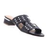 Brazilio Shoes Nappa Glamour Slide - Black