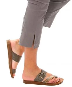 Los Cabos Bria Sandal | Khaki | LC2 Shoes