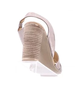 Bueno Shoes Yula Crossover Heel - Mouton Tartuffe